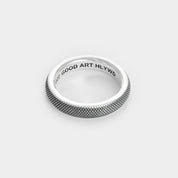 GA-SPACER-RING-GB - GOOD ART HLYWD Spacer Ring Goosebumps - Sterling Silver