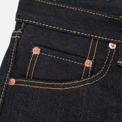 IH-777-XHS - 25oz Selvedge Denim Slim Tapered Cut Jeans - Indigo