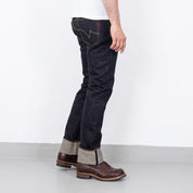 IH-777-XHS - 25oz Selvedge Denim Slim Tapered Cut Jeans - Indigo
