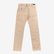 IH-717-KHA - 9oz Mercerised Selvedge Cotton Chinos - Khaki