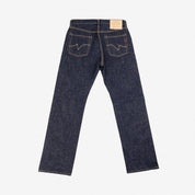 IH-888S-18 - 18oz Vintage Selvedge Denim Medium/High Rise Tapered Cut Jeans - Indigo