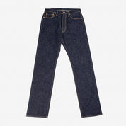 IH-888S-18 - 18oz Vintage Selvedge Denim Medium/High Rise Tapered Cut Jeans - Indigo