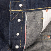 IH-777S-18 - 18oz Vintage Selvedge Denim Slim Tapered Cut Jeans - Indigo