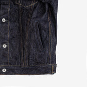 IH-526J-SLB - 16oz Slubby Selvedge Denim Type III Jacket - Indigo