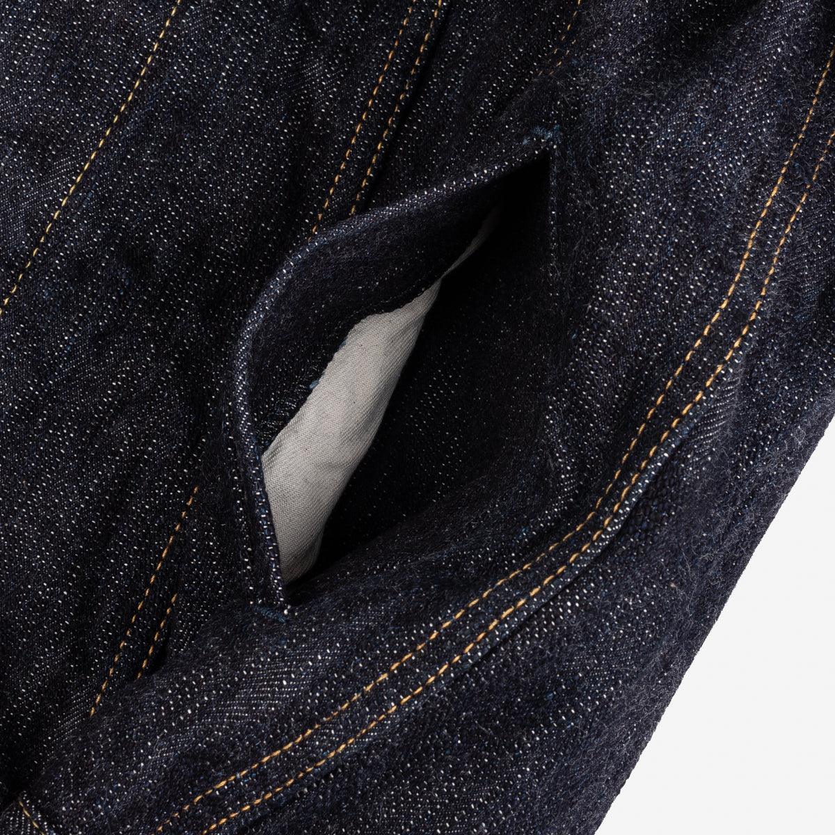 IH-526J-SLB - 16oz Slubby Selvedge Denim Type III Jacket - Indigo