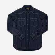 IHSH-62-IND - 12oz Wabash Western Shirt - Indigo