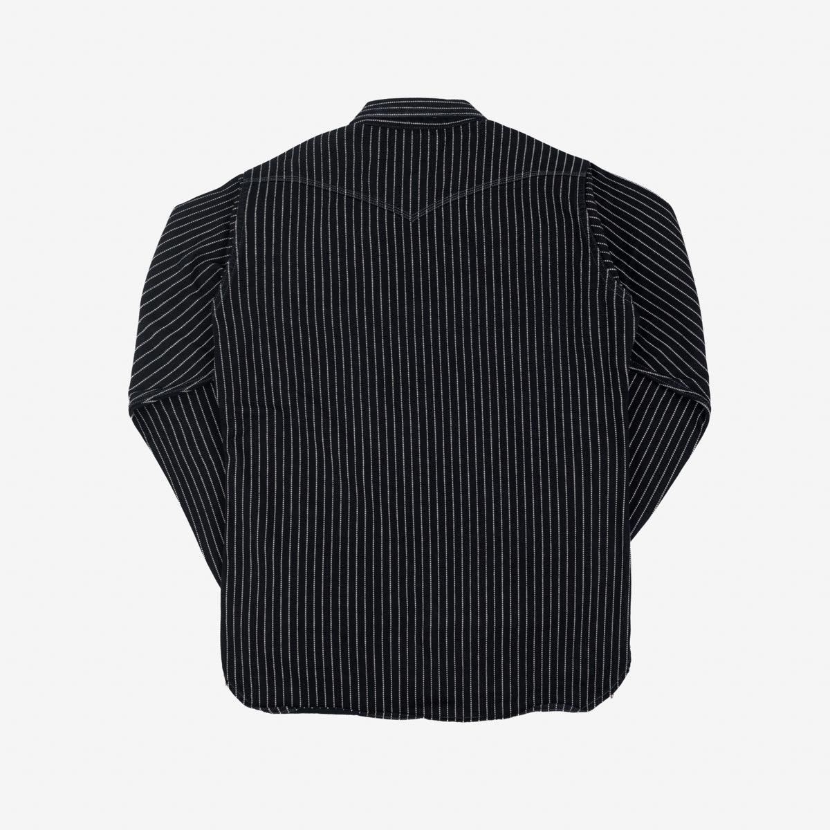 IHSH-62-BLK - 12oz Wabash Western Shirt - Black