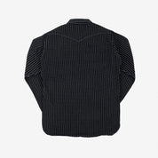IHSH-62-BLK - 12oz Wabash Western Shirt - Black