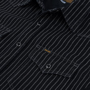 IHSH-62-BLK - 12oz Wabash Western Shirt - Black