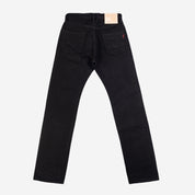 IH-634S-SBG - 21oz Selvedge Denim Straight Cut Jeans - Superblack (Fades To Grey)