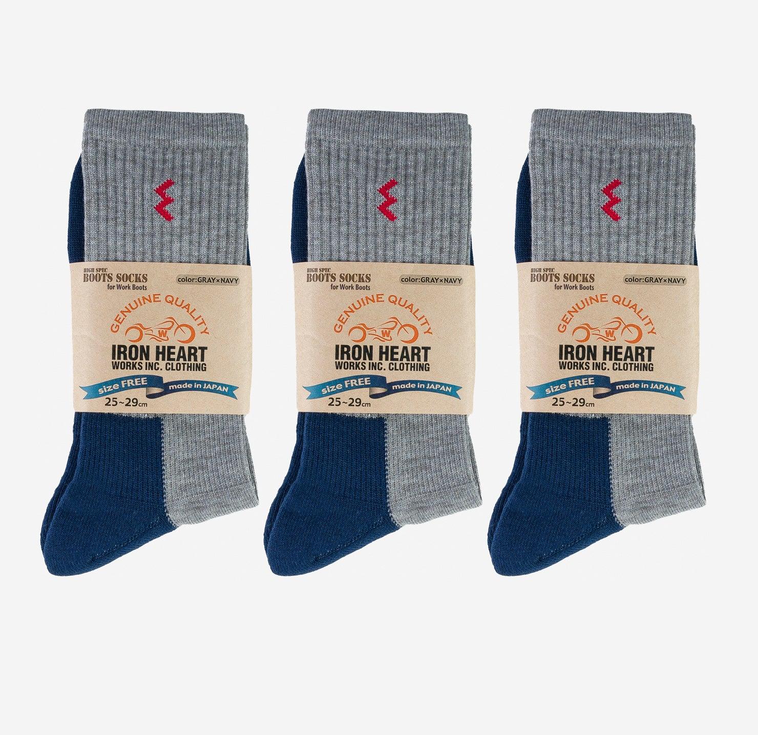  Navy which is a Socks described by the following info Accessories, Iron Heart, Released, Socks and sold on the IRON HEART GERMANY online store