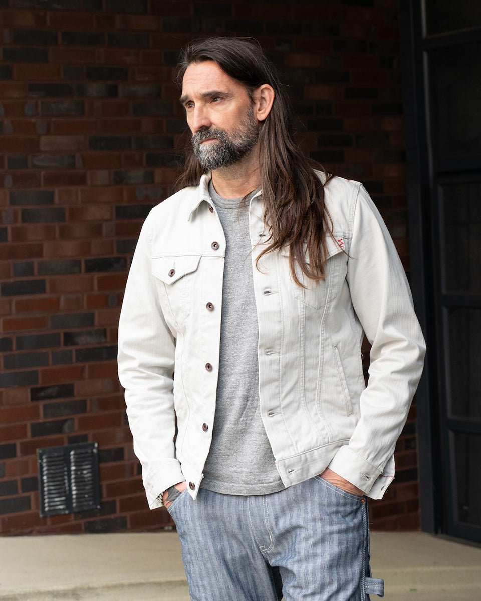 IHJ-162-GRY - 11oz Piqué Modified Type III Jacket - Light Grey