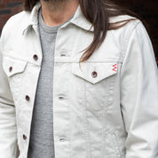 IHJ-162-GRY - 11oz Piqué Modified Type III Jacket - Light Grey