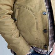 IHM-35-KHA - Whipcord N1 Deck Jacket - Khaki