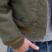IHM-47-ODG - 12oz Whipcord Tanker Jacket - Olive Drab Green