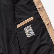 IHSB-EXT-NAT - Iron Heart x Simmons Bilt Horsehide Type III Jacket "The Extractor" - Natural