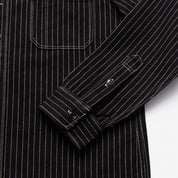 IHSH-266-BLK - 12oz Wabash Work Shirt - Black