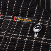 IHSH-266-BLK - 12oz Wabash Work Shirt - Black