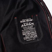 IHSH-266-BLK - 12oz Wabash Work Shirt - Black