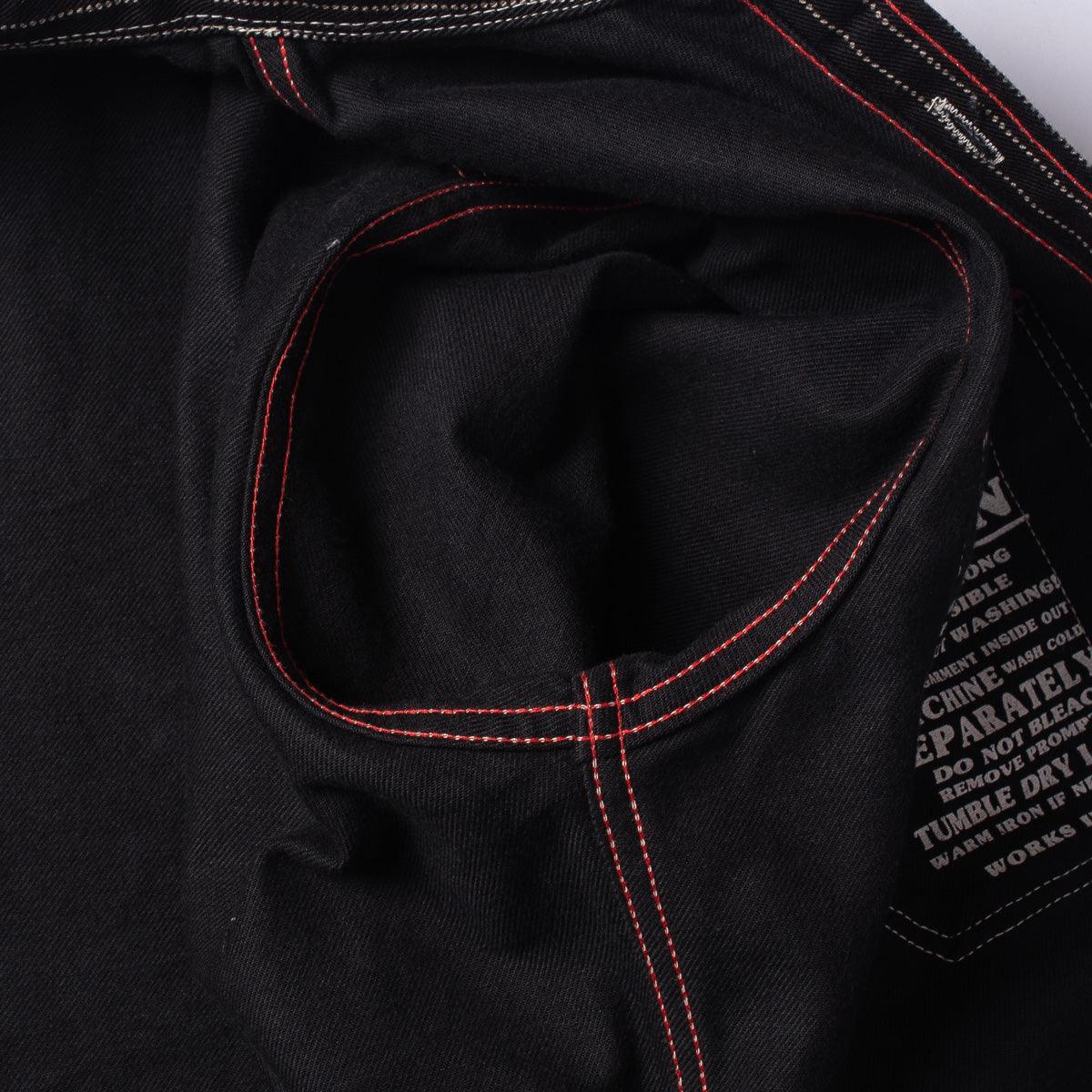 IHSH-266-BLK - 12oz Wabash Work Shirt - Black