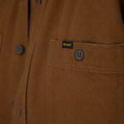 IHSH-423-CAM - 13oz Oxford Cloth Work Overshirt - Camel
