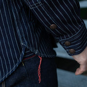 IHSH-227-IND - 12oz Wabash CPO Shirt - Indigo