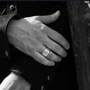 IHSI-05 - Iron Heart 0.925 Sterling Silver Ring