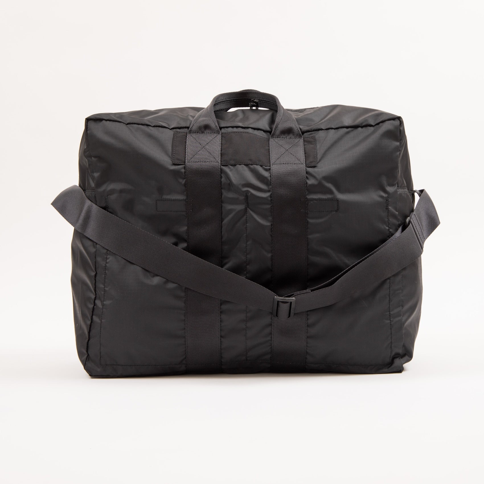 PO-FLEX-DUFFLE-BAG-BLK - Porter-Yoshida & Co - FLEX 2WAY DUFFLE BAG (S) - Black