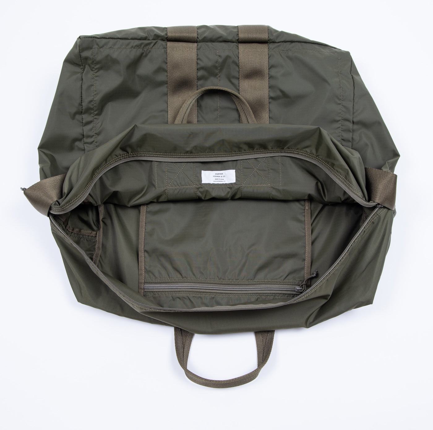 PO-FLEX-DUFFLE-BAG-OLV - Porter-Yoshida & Co - FLEX 2WAY DUFFLE BAG (S) - Olive