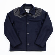 SB-RA-WO-NAV - Simmons Bilt Wool Ranch Jacket - Navy