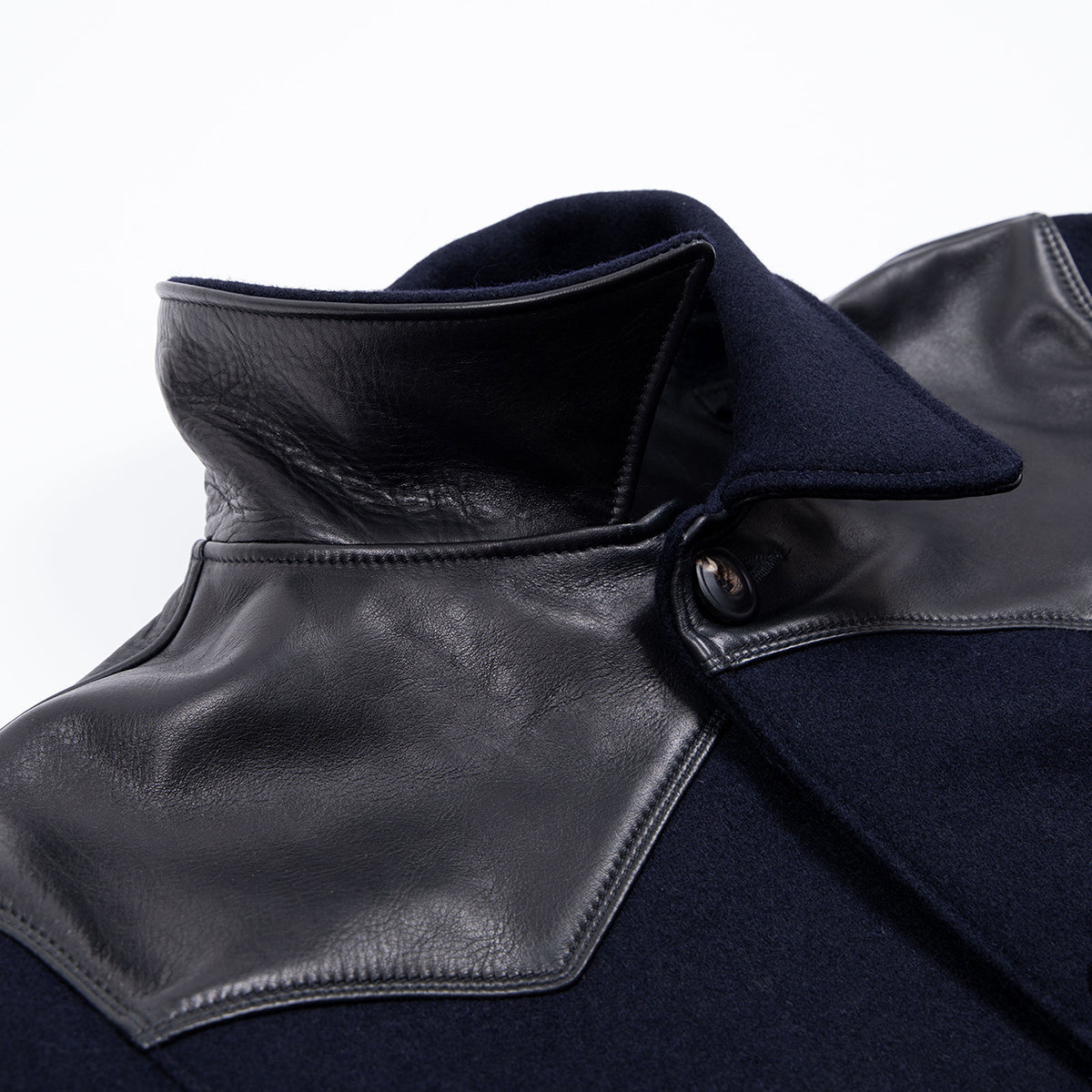 SB-RA-WO-NAV - Simmons Bilt Wool Ranch Jacket - Navy