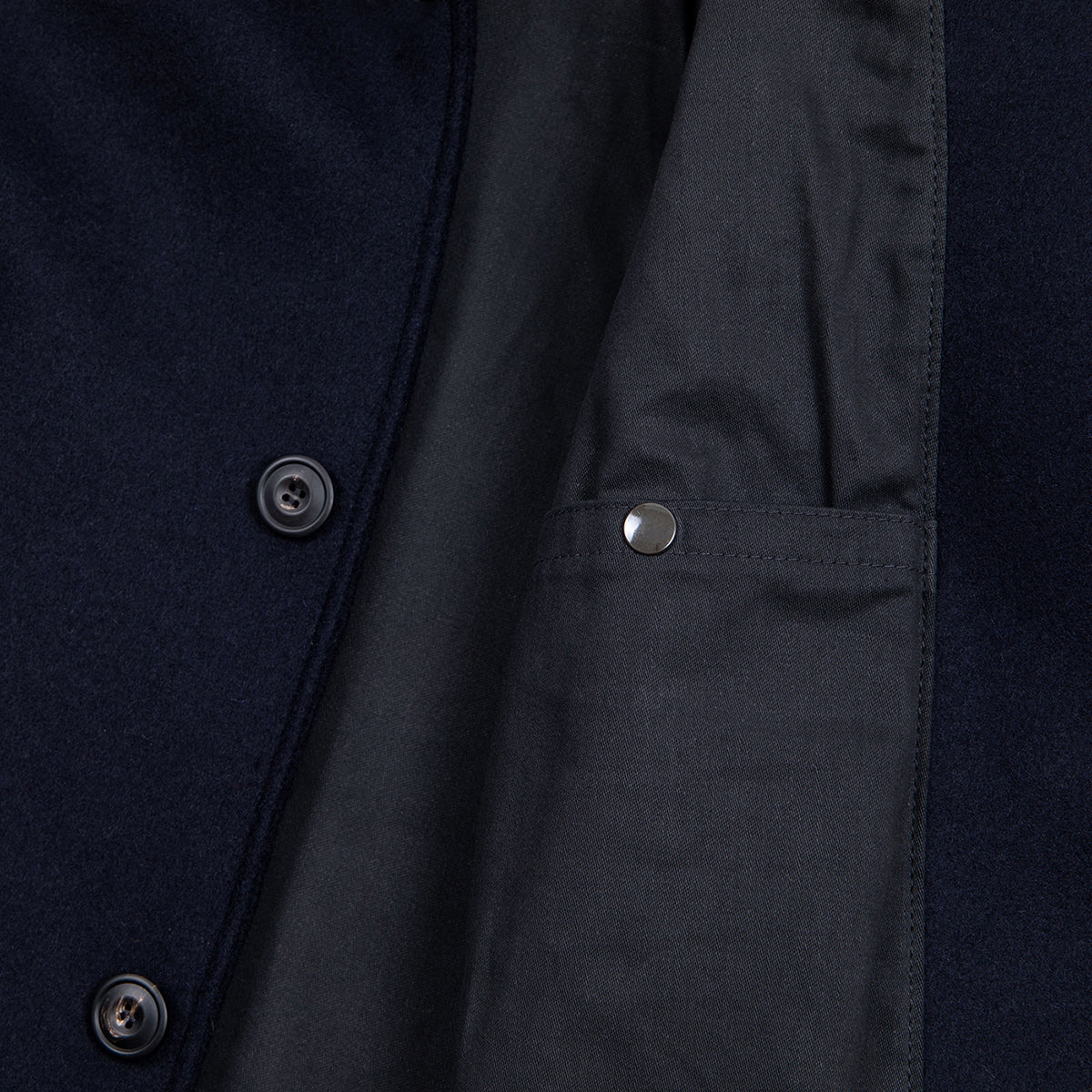SB-RA-WO-NAV - Simmons Bilt Wool Ranch Jacket - Navy