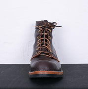 Image showing the WE-907CXL-BRN - Wesco Custom Warren Chromexcel - brown which is a Boots described by the following info Boots, Footwear, Wesco and sold on the IRON HEART GERMANY online store