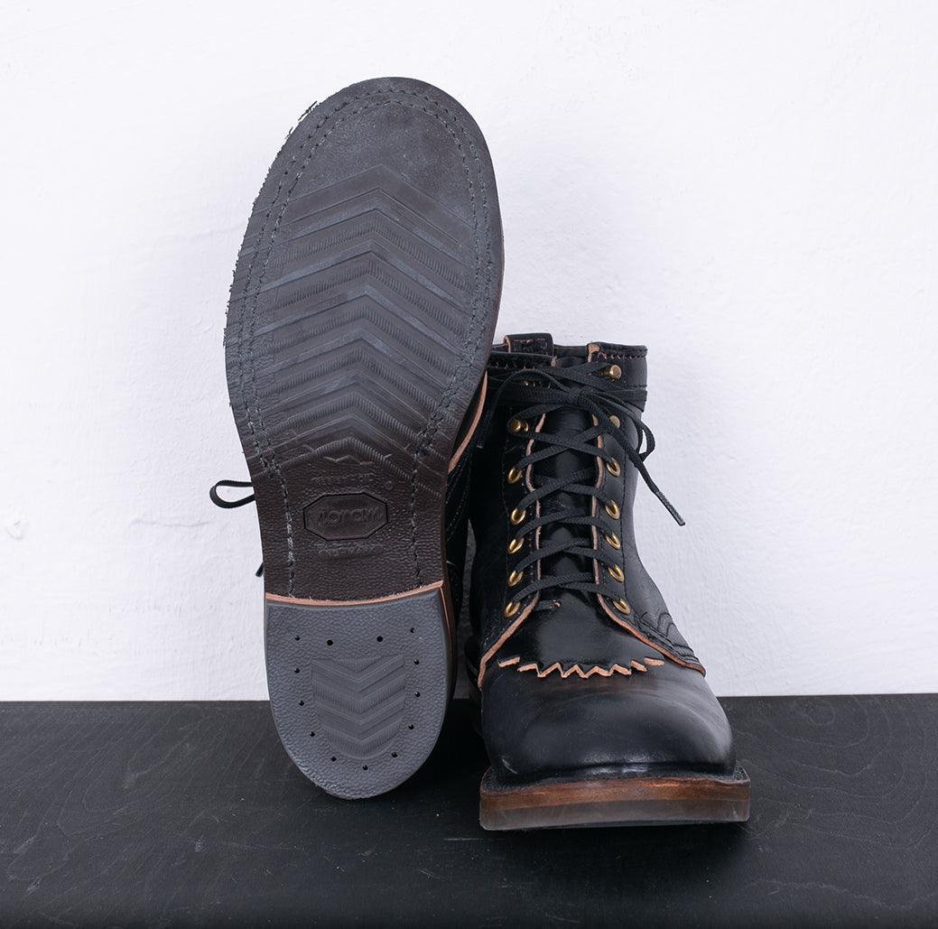 Image showing the WE-207700H-BLK - WESCO Custom Jobmaster Horsehide Black which is a Boots described by the following info Boots, Footwear, Wesco and sold on the IRON HEART GERMANY online store