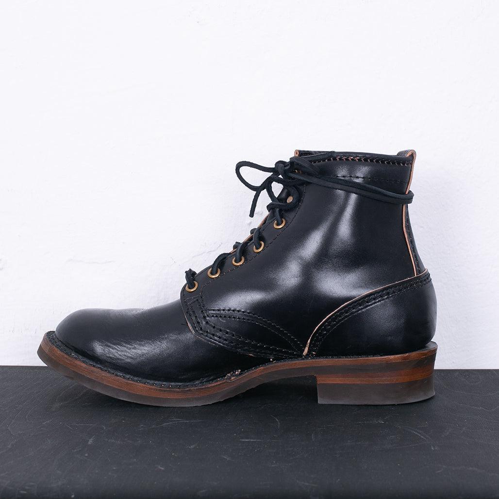 Image showing the WE-207700H-BLK - WESCO Custom Jobmaster Horsehide Black which is a Boots described by the following info Boots, Footwear, Wesco and sold on the IRON HEART GERMANY online store