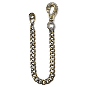Image showing the Peanuts & Co Horse Wallet Chain (horse×hook) - Brass which is a WALLETS AND CHAINS described by the following info Accessories, Iron Heart, Peanuts & Co, Released, WALLETS AND CHAINS and sold on the IRON HEART GERMANY online store