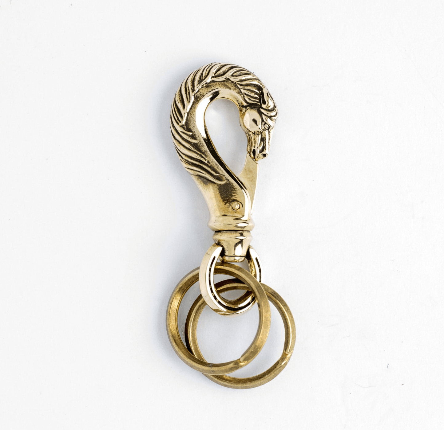 Image showing the Peanuts & Co Horse Key Hook Large - Brass which is a Others described by the following info Accessories, Others, Peanuts & Co, Released and sold on the IRON HEART GERMANY online store