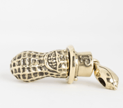 Image showing the Peanuts & Co YACHIMATA PEANUTS key ring pendant - Brass which is a Others described by the following info Accessories, Others, Peanuts & Co, Released and sold on the IRON HEART GERMANY online store