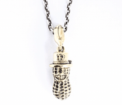 Image showing the Peanuts & Co LARGE PEANUTS PENDANT - Brass which is a Jewellery described by the following info Accessories, Jewellery, Peanuts & Co, Released and sold on the IRON HEART GERMANY online store