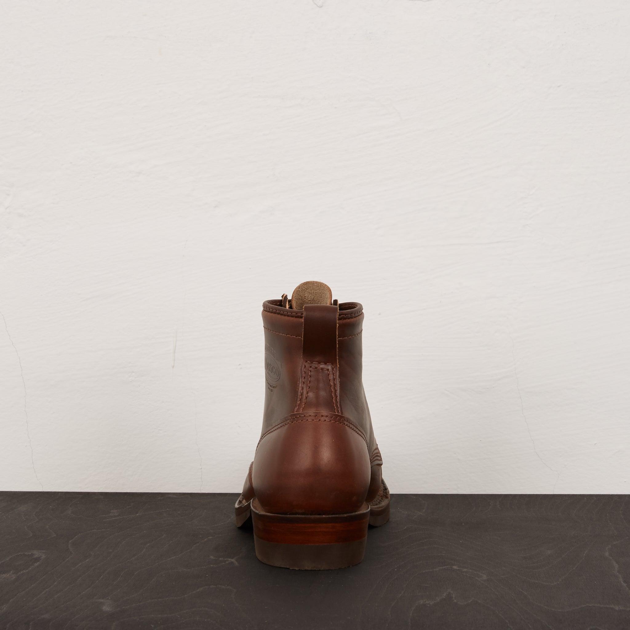 Image showing the WE-BRCXL907-BRN - WESCO Custom Hendrik Chromexcel - Brown which is a Boots described by the following info Boots, Footwear, Wesco and sold on the IRON HEART GERMANY online store