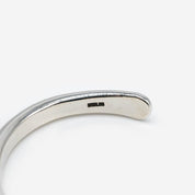 Image showing the IHSI-30 - Iron Heart Hard Strike Bangle - Sterling Silver which is a Jewellery described by the following info Accessories, Iron Heart, Jewellery and sold on the IRON HEART GERMANY online store