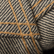 Image showing the IH-634-XHS - 25oz Selvedge Denim Straight Cut Jeans - Indigo which is a Jeans described by the following info 634, Bottoms, Iron Heart, Jeans, Released, Straight and sold on the IRON HEART GERMANY online store