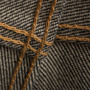 Image showing the IH-666-XHS - 25oz Slim Straight Cut Jeans Indigo which is a Jeans described by the following info 666, Bottoms, Iron Heart, Jeans, Released, Straight and sold on the IRON HEART GERMANY online store