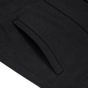 Image showing the IH-9526V - 21oz Non-Fade Denim Vest Superblack which is a Vests described by the following info Iron Heart, Released, Tops, Vests and sold on the IRON HEART GERMANY online store