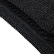 Image showing the IH-9526V - 21oz Non-Fade Denim Vest Superblack which is a Vests described by the following info Iron Heart, Released, Tops, Vests and sold on the IRON HEART GERMANY online store