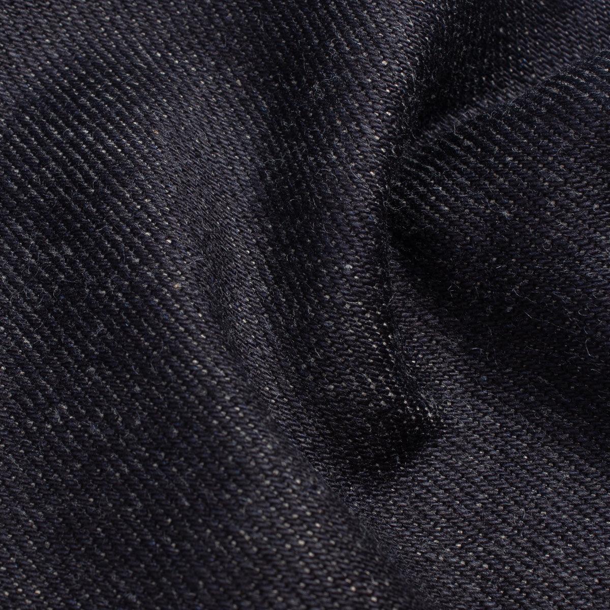 Image showing the IH-555-XHS - 25oz Selvedge Denim Slim Straight Cut Jeans in Indigo which is a Jeans described by the following info 555, Bottoms, Iron Heart, Jeans, Released and sold on the IRON HEART GERMANY online store