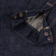 Image showing the IHSH-292-IND - 18oz Vintage Selvedge Denim CPO Shirt Indigo which is a Shirts described by the following info Iron Heart, Released, Shirts, Tops and sold on the IRON HEART GERMANY online store