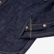 Image showing the IHSH-292-IND - 18oz Vintage Selvedge Denim CPO Shirt Indigo which is a Shirts described by the following info Iron Heart, Released, Shirts, Tops and sold on the IRON HEART GERMANY online store