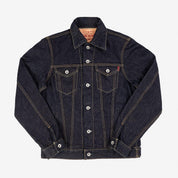 Image showing the IH-526J-142 - 14oz Selvedge Denim Modified Type III Jacket Indigo which is a Jackets described by the following info Iron Heart, Jackets, Released, Tops and sold on the IRON HEART GERMANY online store