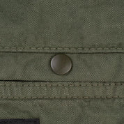Image showing the IH-729-OLV - Cotton Easy Shorts - Olive which is a Trousers described by the following info Bottoms, Iron Heart, Released, Trousers and sold on the IRON HEART GERMANY online store